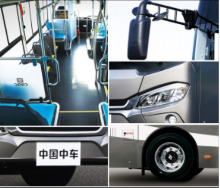 Μεγάλης χωρητικότητας ηλεκτρικό λεωφορείο μοντέλο TEG6803BEV με 29 θέσεις για σύγχρονες πόλεις 0
