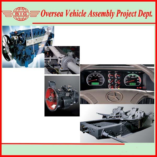 6x4 επιχειρησιακά προγράμματα συνελεύσεων οχημάτων φορτηγών απορρίψεων Drive 10T μεσαίας ισχύος 2